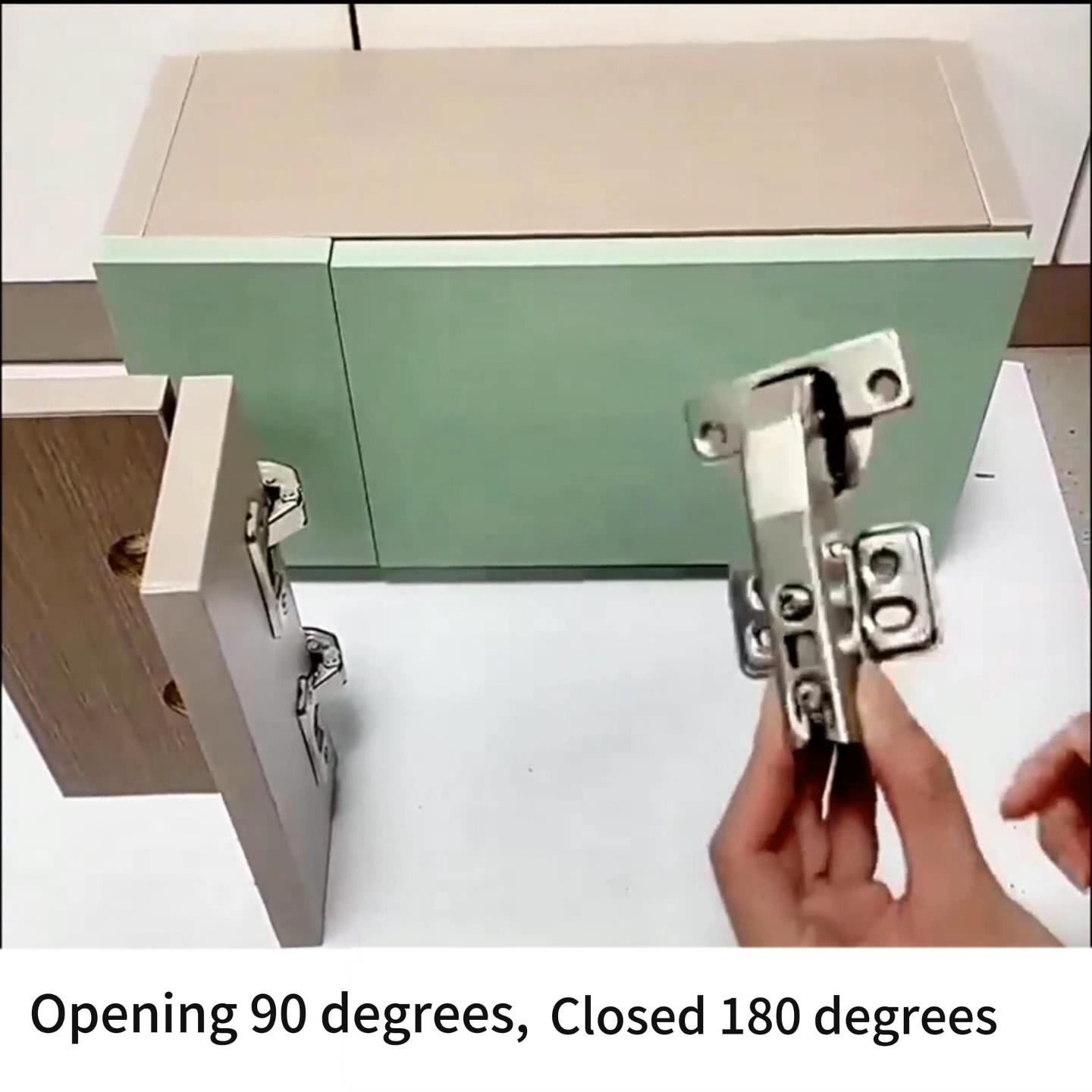 ２点セット 80 house on the hill Cabinet Hinges, 2 Pieces Soft Close Cabinet Hinge Opening 90
